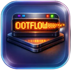 DotFlow DotMatrix Ticker stack