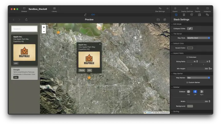 MapMax screenshot